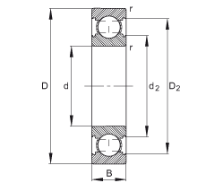 ������S�� 6200-C, �����ă�(n��i)���Y(ji��)��(g��u)��C ����������(j��) DIN 625-1 ��(bi��o)��(zh��n)����Ҫ�ߴ�