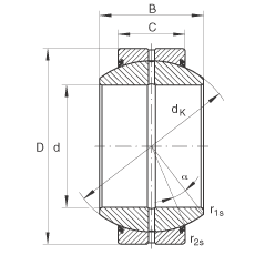 �P(gu��n)��(ji��)�S�� GE100-FO-2RS, ����(j��) DIN ISO 12 240-1 ��(bi��o)��(zh��n), ��S�o(h��)���ɂ�(c��)���ܷ�