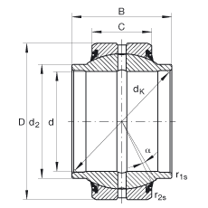 �P(gu��n)��(ji��)�S�� GE50-HO-2RS, ����(j��) DIN ISO 12 240-1 ��(bi��o)��(zh��n), ��S�o(h��)���ɂ�(c��)���ܷ�