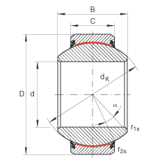 �P(gu��n)��(ji��)�S�� GE30-FW-2RS, ����(j��) DIN ISO 12 240-1 ��(bi��o)��(zh��n), ��S�o(h��)���ɂ�(c��)���ܷ�