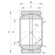 �P(gu��n)��(ji��)�S�� GE38-ZO, ����(j��) DIN ISO 12 240-1 ��(bi��o)��(zh��n)��Ӣ�Ƴߴ磬��S�o(h��)