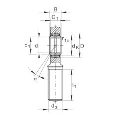 �U���S�� GAR70-DO-2RS, ����(j��) DIN ISO 12 240-4 ��(bi��o)��(zh��n)�����������ݼy����S�o(h��)���ɂ�(c��)���ܷ�