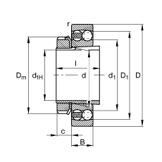 ���{(di��o)�����S�� 1320-K-M-C3 + H320, ����(j��) DIN 630 �� DIN 5415 ��(bi��o)��(zh��n)����Ҫ�ߴ�, ���F�׺;o����