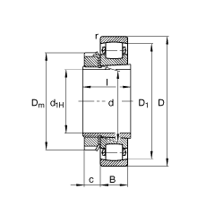 ���ΝL���S�� 20320-K-MB-C3 + H320, ����(j��) DIN 635 �� DIN 5415 ��(bi��o)��(zh��n)����Ҫ�ߴ�, ���F�׺;o����